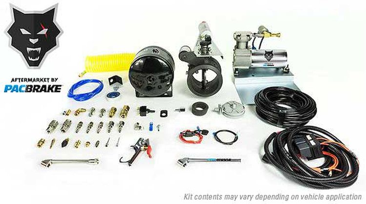 C44059 InLineMount 4 in. PRXB High Performance Exhaust Brake Kit For Dodge RAM 94-95 Cummins 5.9L 6BT 12 Valve Engine