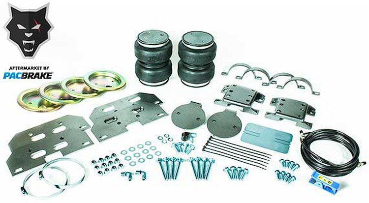 HP10070 ALPHA HD Rear Air Suspension Kit for 99-16 F-250/F-350 Super Duty Pacbrake