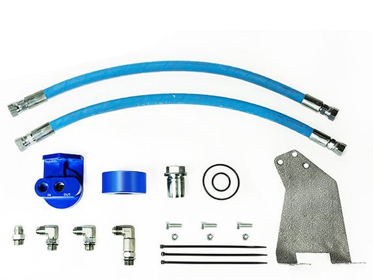 HP10305 Remote Oil Filter for 2010-18 RAM 2500/3500 w/ 6.7L Cummins, Filter Thread of 1 in. - 16