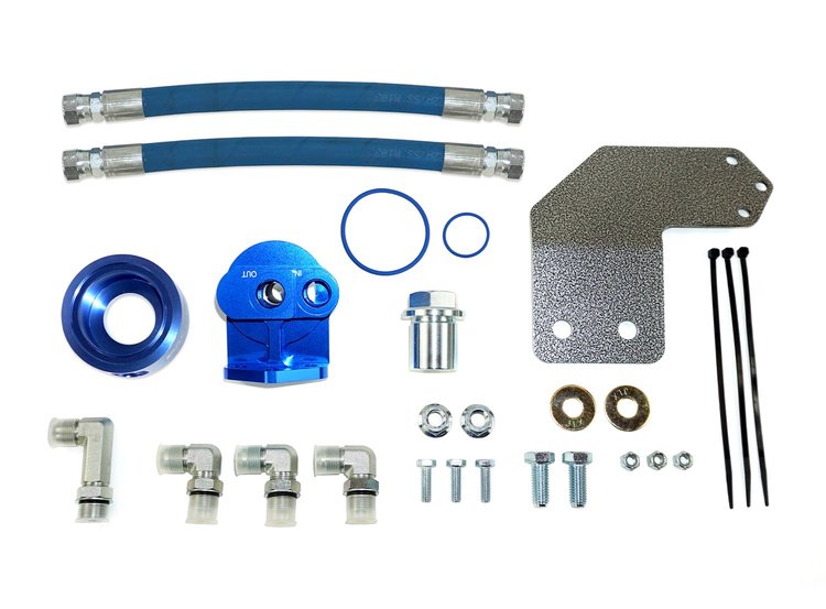HP10596 Remote Oil Filter Relocation Kit for Select RAM 1500 5.7L Hemi