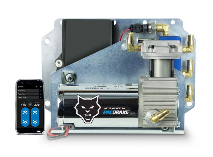 HP20327-QM-R Wireless Air Spring Controls (Dual Channel; for iOS & Android) w/ Remote