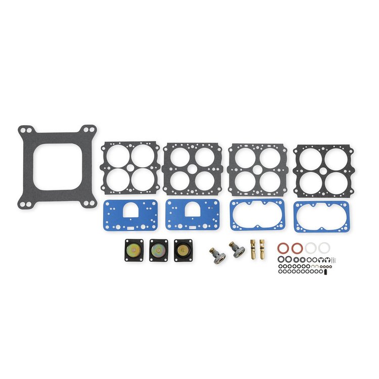 3-2004QFT Non-Stick Performance Carburetor Rebuild Kit Fits 4150/4150 H.P. Carburetors (750, 850, & 950 CFM)