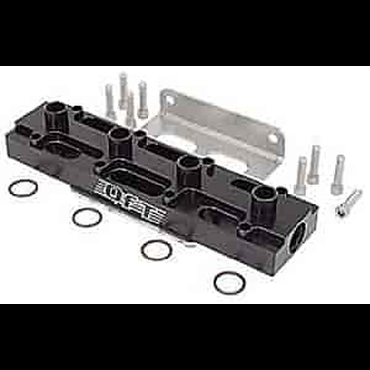 Billet Pressure Regulator Manifold 4-Port Mounts