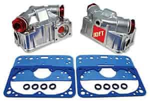 Aluminum Fuel Bowl Conversion Kit 7/8"-20 Inlets