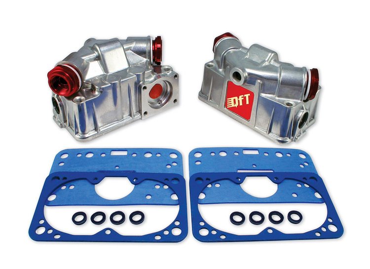 Aluminum Fuel Bowl Conversion Kit 7/8"-20 Inlets