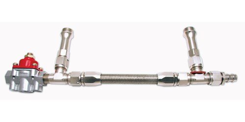 By Pass Fuel Line 4150 Carb [-8 AN Inlet | 7/8 in.-20 Fuel Bowl Threads]