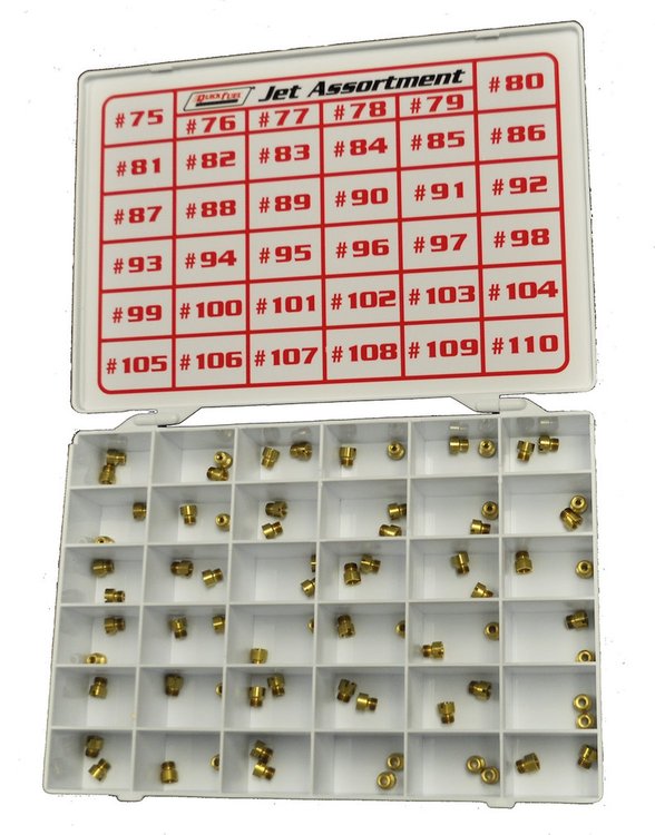 Gas Jet Assortment Jet Sizes 75 through 110