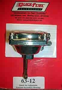 Adjustable Vacuum Secondary Housing Polished Die Cast