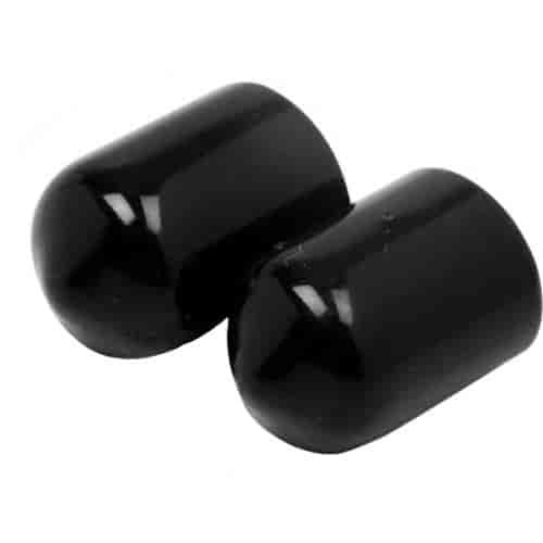Vacuum Tube Plugs 3/8 in. - Black Rubber