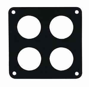 Large 4-Hole Square Flange Gaskets Standard
