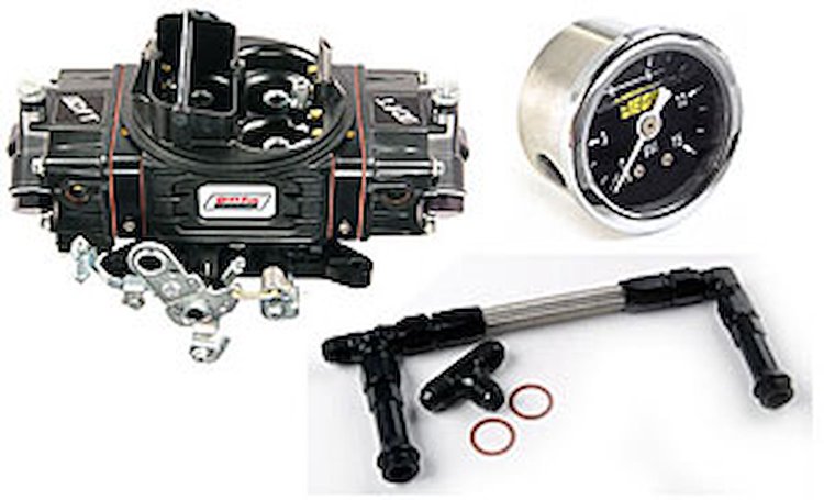 Black Diamond SS Carburetor Kit Includes: 650 cfm Mechanical Secondaries Carburetor