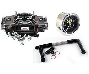 Black Diamond Q Carburetor Kit Includes: 650 cfm Mechanical Secondaries Carburetor