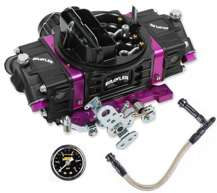 Brawler Black Street Mechanical Secondary Carburetor Kit 850 CFM