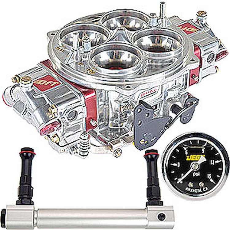 1050cfm QFX 4-bbl Carburetor Kit 3-Circuit