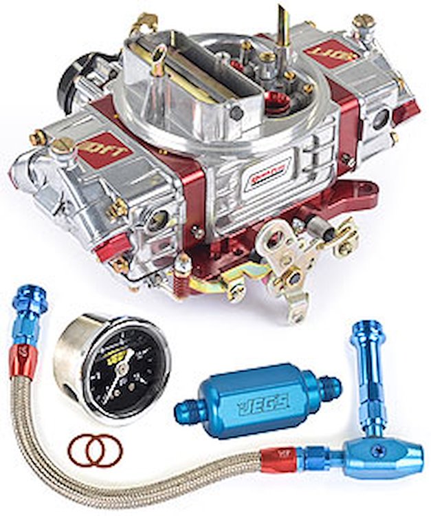 SS 650 CFM Carb Kit Includes: Quick Fuel SS 650 CFM Carb (793-SS-650-AN)