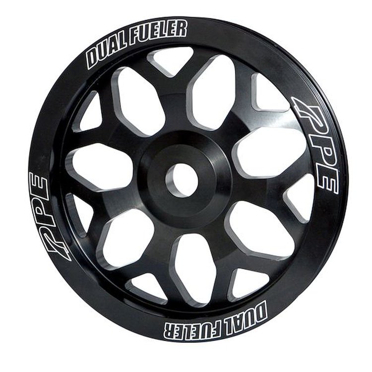 113061072 7Y-Spoke Style Billet Aluminum Pulley Wheel - GM 6.6L Duramax