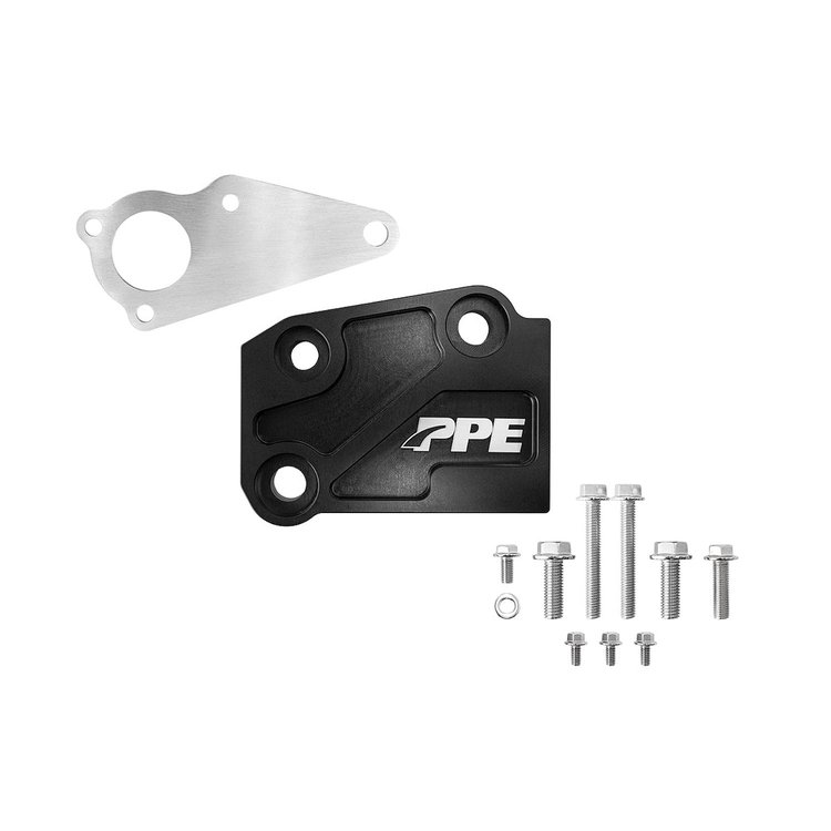 114051230 Mounting Kit for Dry Sump Pump CNC Bracket Kit for 2001-2016 GM 6.6L Duramax