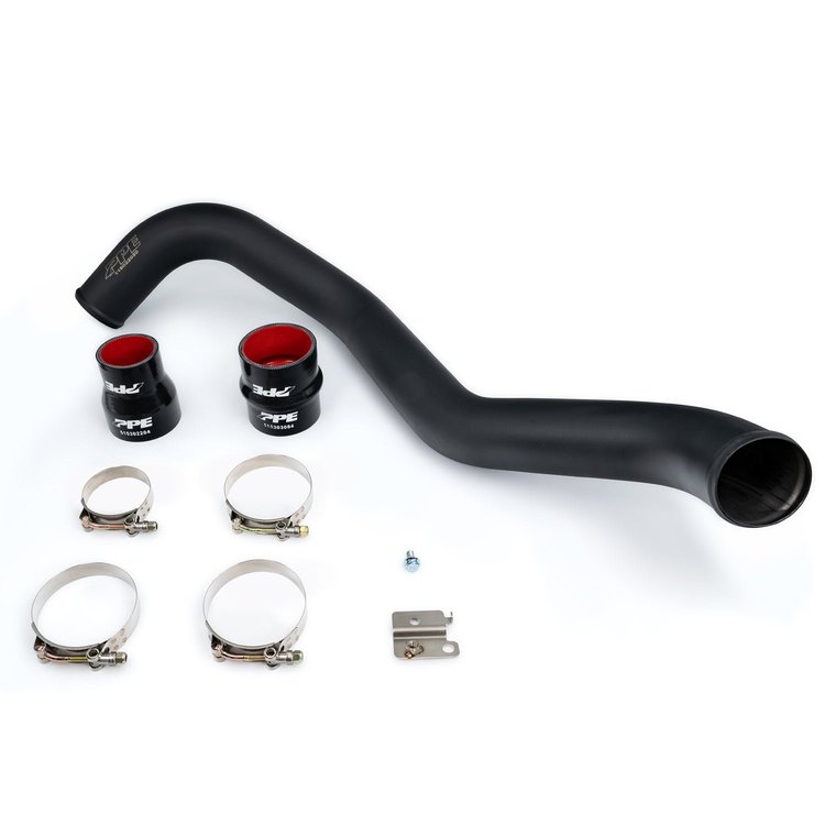 115022020 Intercooler Charge Pipe Kit Hot Side - Black