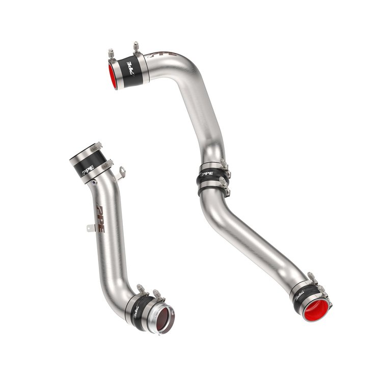 115026030 Charge Air Pipe Kit - GM 6.6L Duramax L5P 2017-2019 - Polished