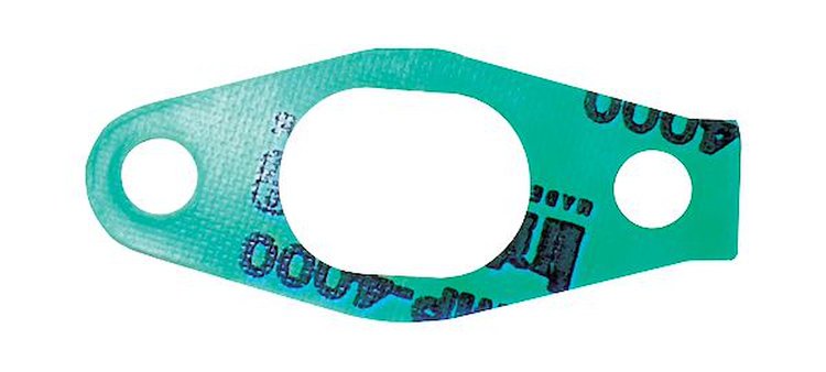 116005024 Turbocharger Oil Drain Line Gasket - Oval (116005024) Lower Between Pipe & Block (GM 97208191)