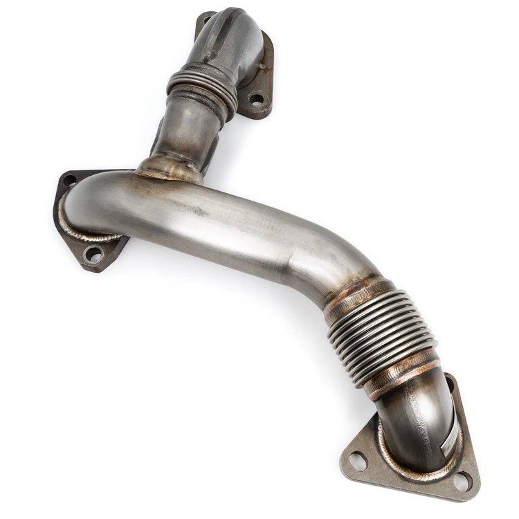 116120916 Up-Pipe for GM 6.6L Duramax 2007.5-2010 LMM w/EGR [For OEM Exhaust Manifold]