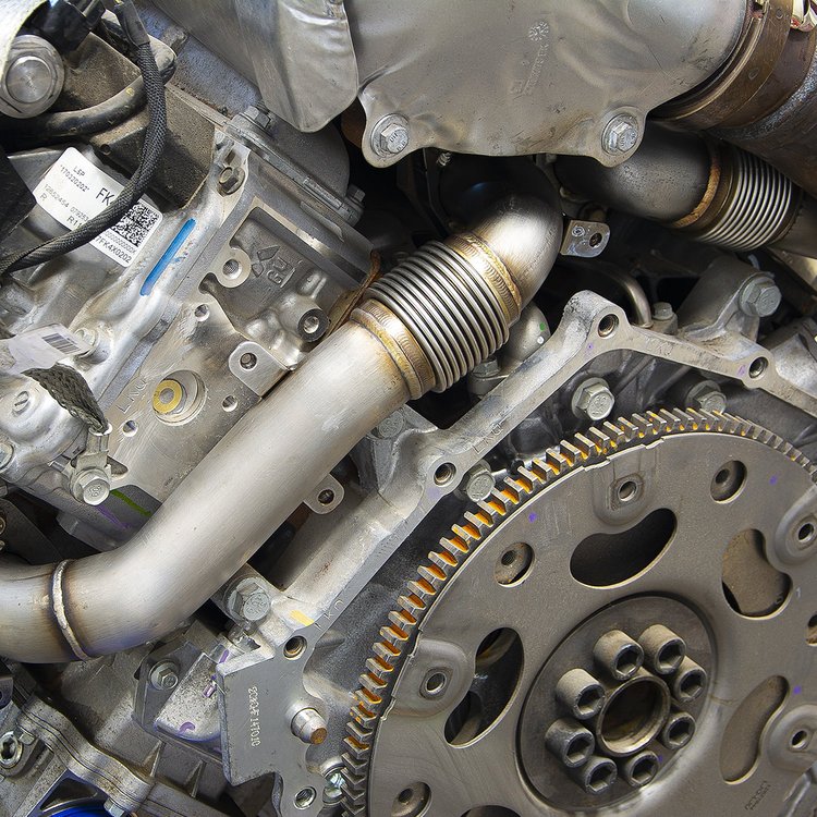 116122000 Up-Pipe Set 2017-19 L5P (For OEM Exh Man)