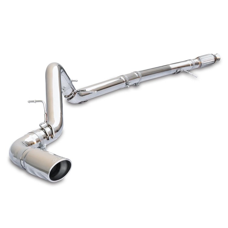 117053030 Exh Kit Cat-Back Single Tip 3.0L Duramax - Pol/Pol