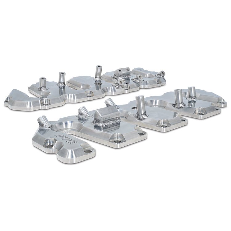 118021230 Valve Cover Kit - Polished w/ Pillars