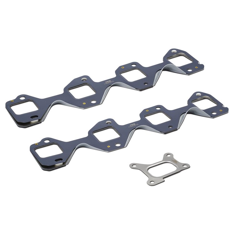118062012 Standard Port Stainless Steel Exhaust Manifold Gasket Set (3 pcs) L5P