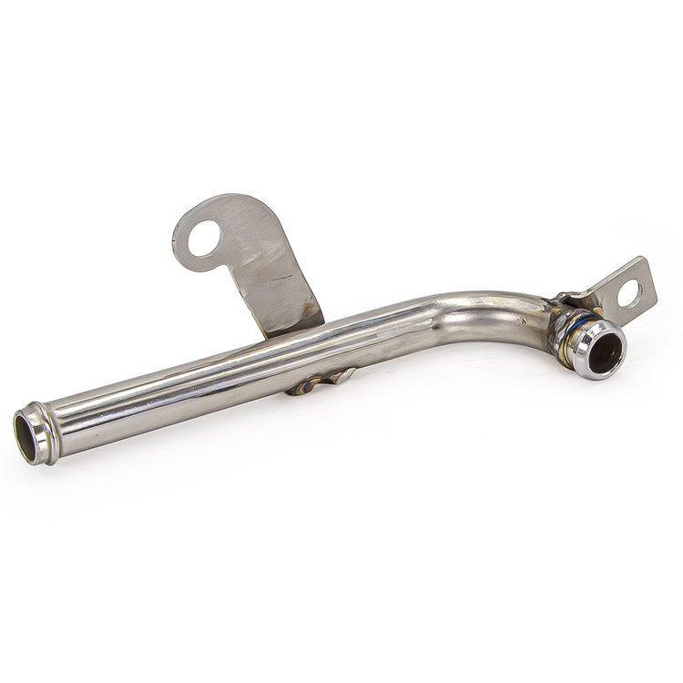 119000230 Coolant Reroute Tube - Straight (Race application) - Polished 304 Stainless Steel