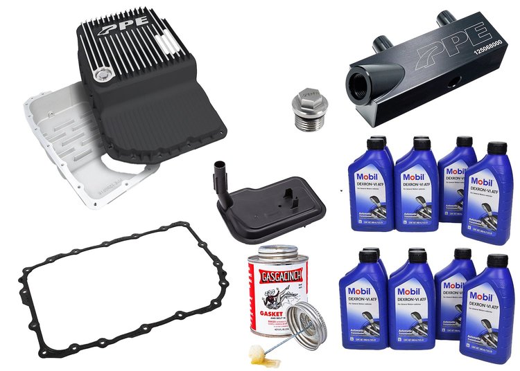 125068000 Transmission Thermal Bypass Valve & Pan Kit for 2007-2020 GM Trucks, SUVs w/6L80 Transmission