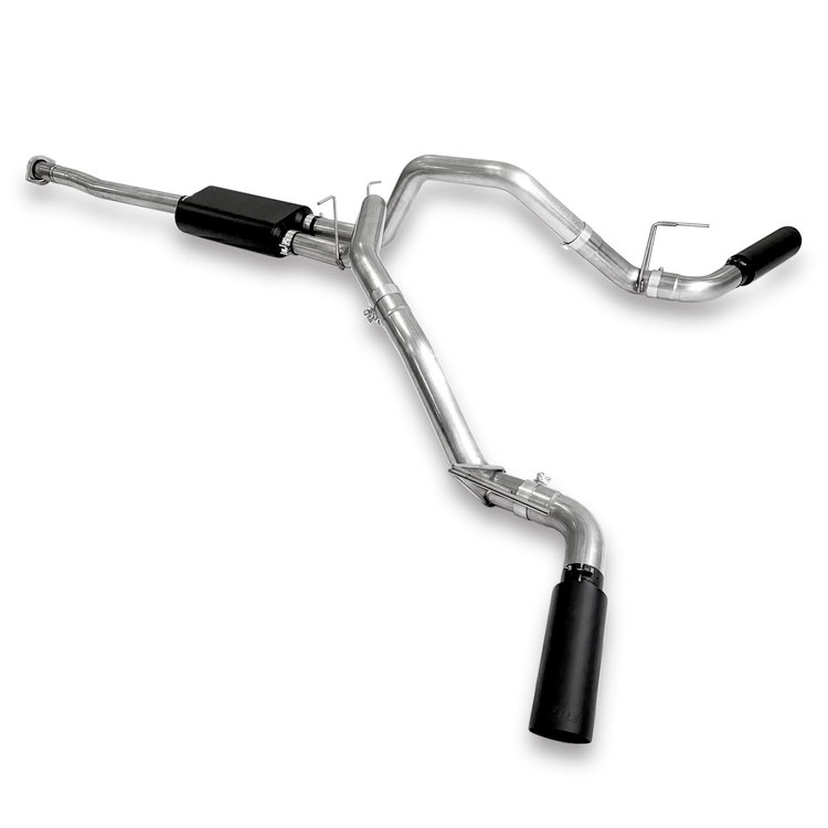 217050020 Exh DPF-Back 3" Tubing Kit w/Black Tips Raw 2020+