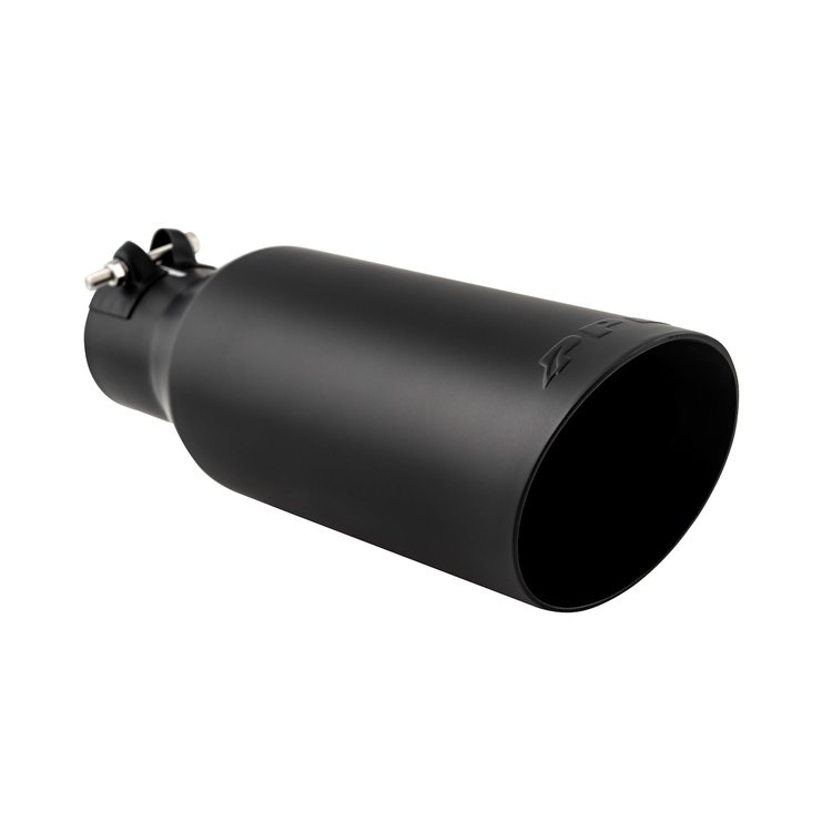 317022520 2.5-INCH TO 4-INCH 304 STAINLESS STEEL EXHAUST TIP [Black]