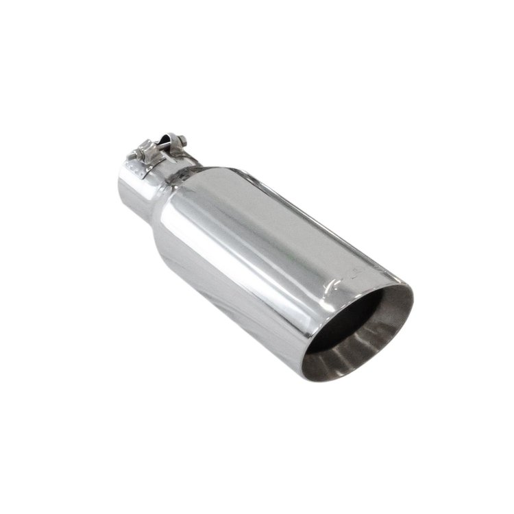 317022530 2.5-INCH TO 4-INCH 304 STAINLESS STEEL EXHAUST TIP [Polished]