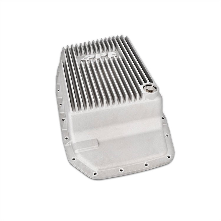 328051220 2007-2019 F150/Expedition/Navigator, 17-19 Super Duty 6R80/6R100 Cast Aluminum Transmission Pan [Black]