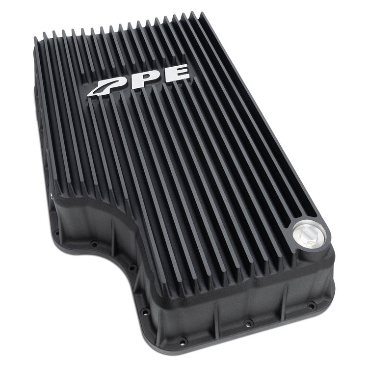 328052020 6R140 Transmission Pan Ford 6.7 11-19 - Black