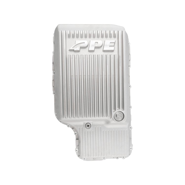 328053400 Cast Aluminum Deep Transmission Pan fits Select 2020-2025 Ford F-250, F-350, F-450, F-550 Super Duty [Raw]