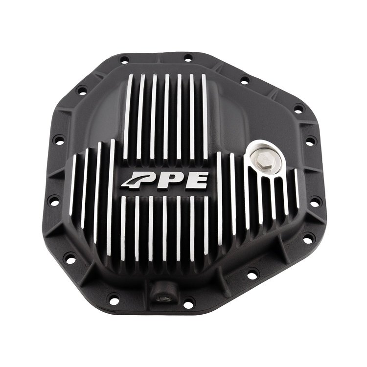 338052010 2017-2022 Ford SuperDuty DANA M275 Heavy-Duty Cast-Aluminum Rear Differential Cover [Brushed]