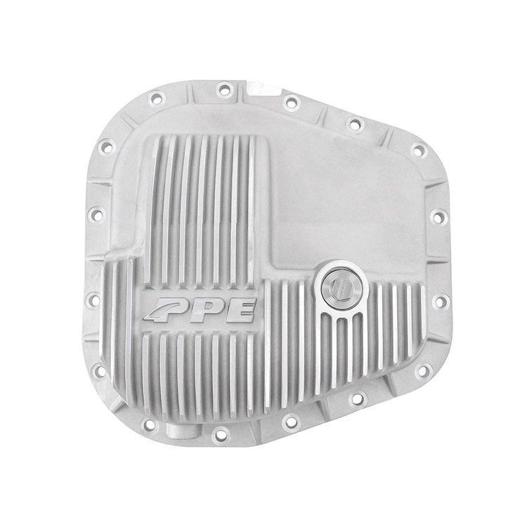 338052200 16 Bolt Heavy-Duty Cast-Aluminum Rear Differential Cover Fits Select Ford SuperDuty Sterling 11.600 in. [Raw]