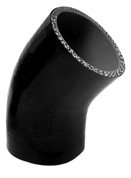 515303045 3.0" 45 deg 6mm 5-ply Silicone Elbow