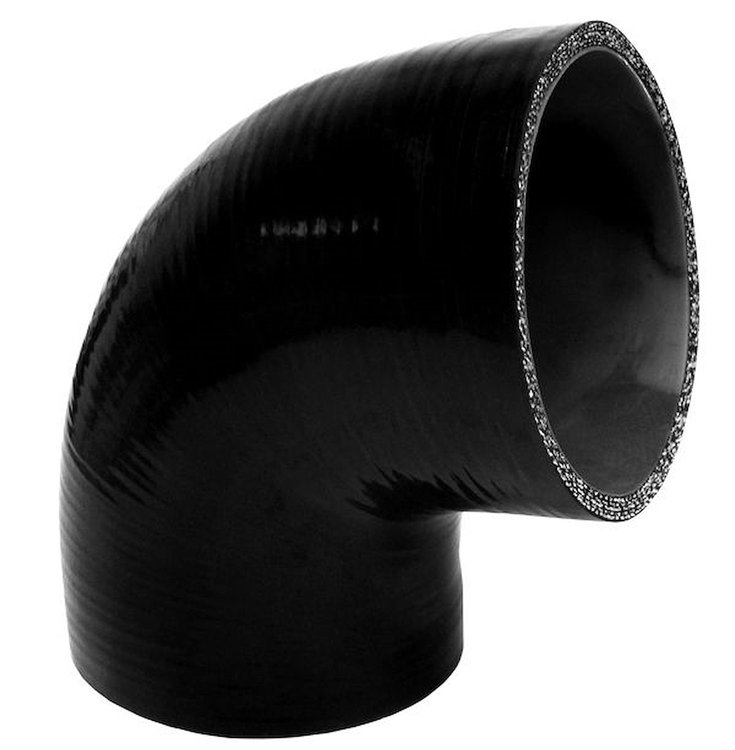 515404090 4.0" 90deg 6mm 5-ply Silicone Elbow