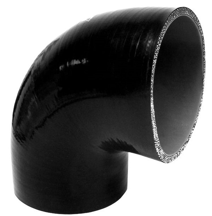 515454590 4.5" 90 deg 6mm 5-ply Silicone Elbow