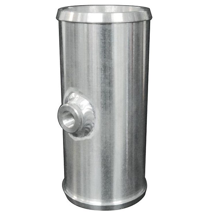 515900225 Billet Aluminum Coupler 1/8 in. Npt 2.25 in. OD X 5 in. Long