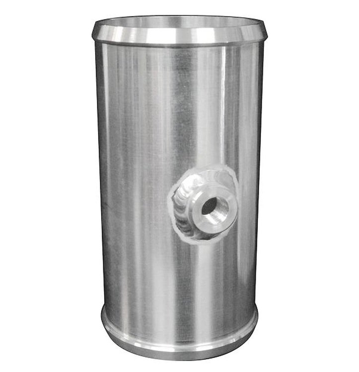 515900250 Billet Aluminum Coupler 1/8 in. Npt 2.5 in. OD X 5 in. Long