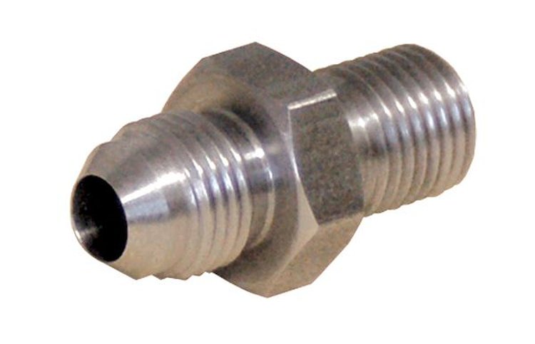 516000800 Oil Galley Feed Line Fitting - GM 6.6L Duramax