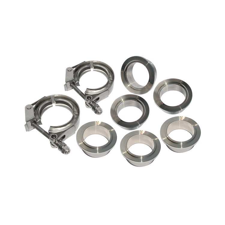 QR SS CLAMPS FLANGES SET