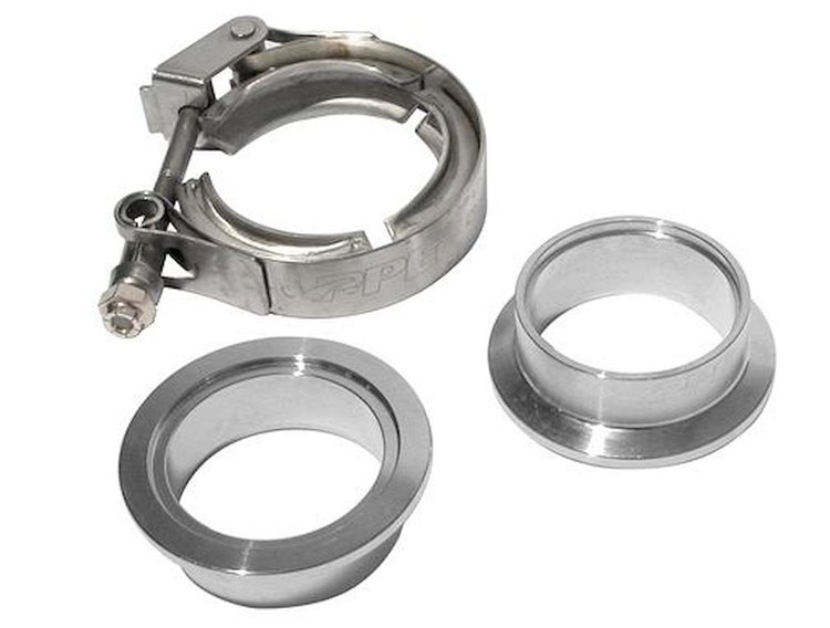 517217503 1.75 in. QR Aluminum V-Band 3 Pc Set 1C 1M 1F