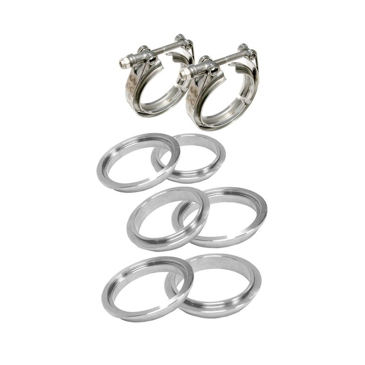 4" V-BAND 8 PIECE SET