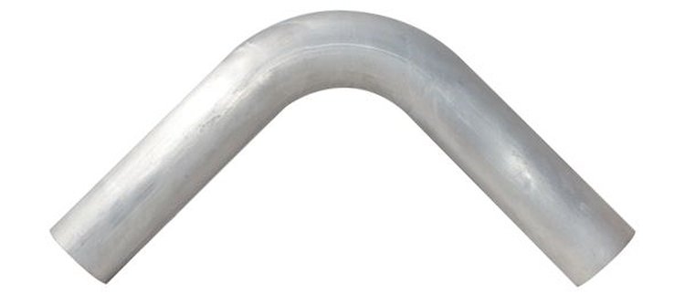 575275090 Aluminum Tube 2.75 in. OD 90 Degree 4.5 in. Radius