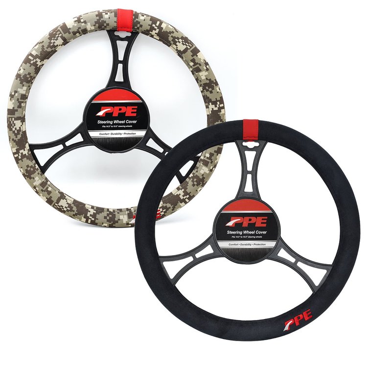588983040 Steering Wheel Cover - Digital Camo Desert Tan